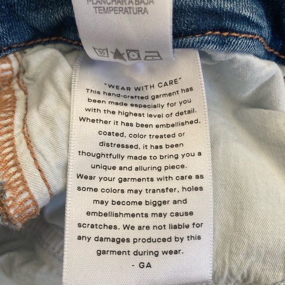 Good American Classic Fit Straight Jeans- Size 12/31 - Picture 8 of 9